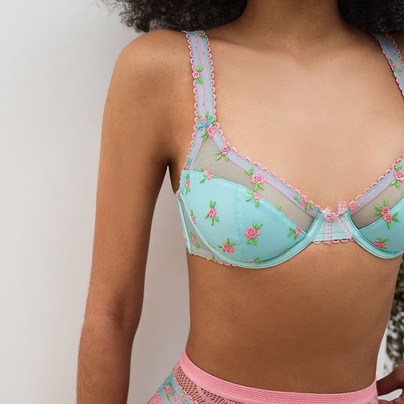 Victoria's Secret For Love and Lemons Garden Party Bra - Picture 2 of 5